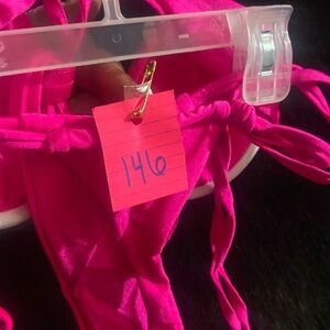 #146 new without tags hot pink string bikini